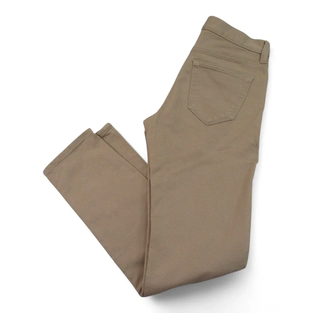 Banana Republic Mens Traveler Jeans 29 x 32 Tan Khaki Athletic Tapered‎ Fit